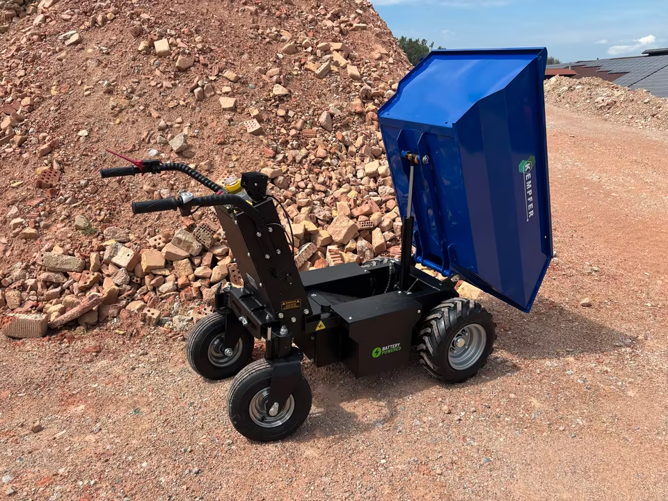 Kempfer MSK601 Elektrodumper 500 Kg Elektro Schubkarre Antrieb