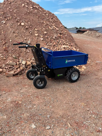 Kempfer MSK602 Elektrische Schubkarre Plattform Dumper Gärtnerei