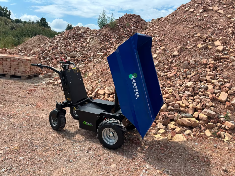 Kempfer MSK601 Elektrodumper 500 Kg Elektro Schubkarre Antrieb