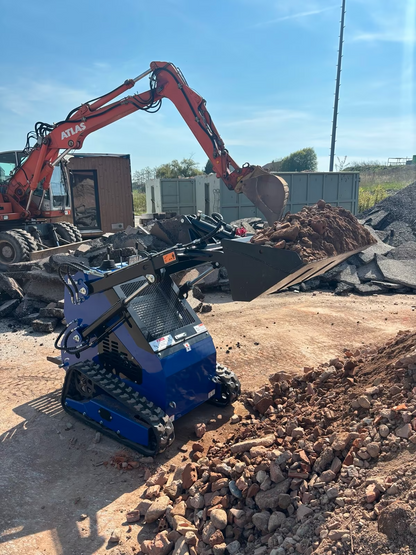 Kompaktlader Kempfer KL-800 Skid-Steer Multilader Diesel Raupen
