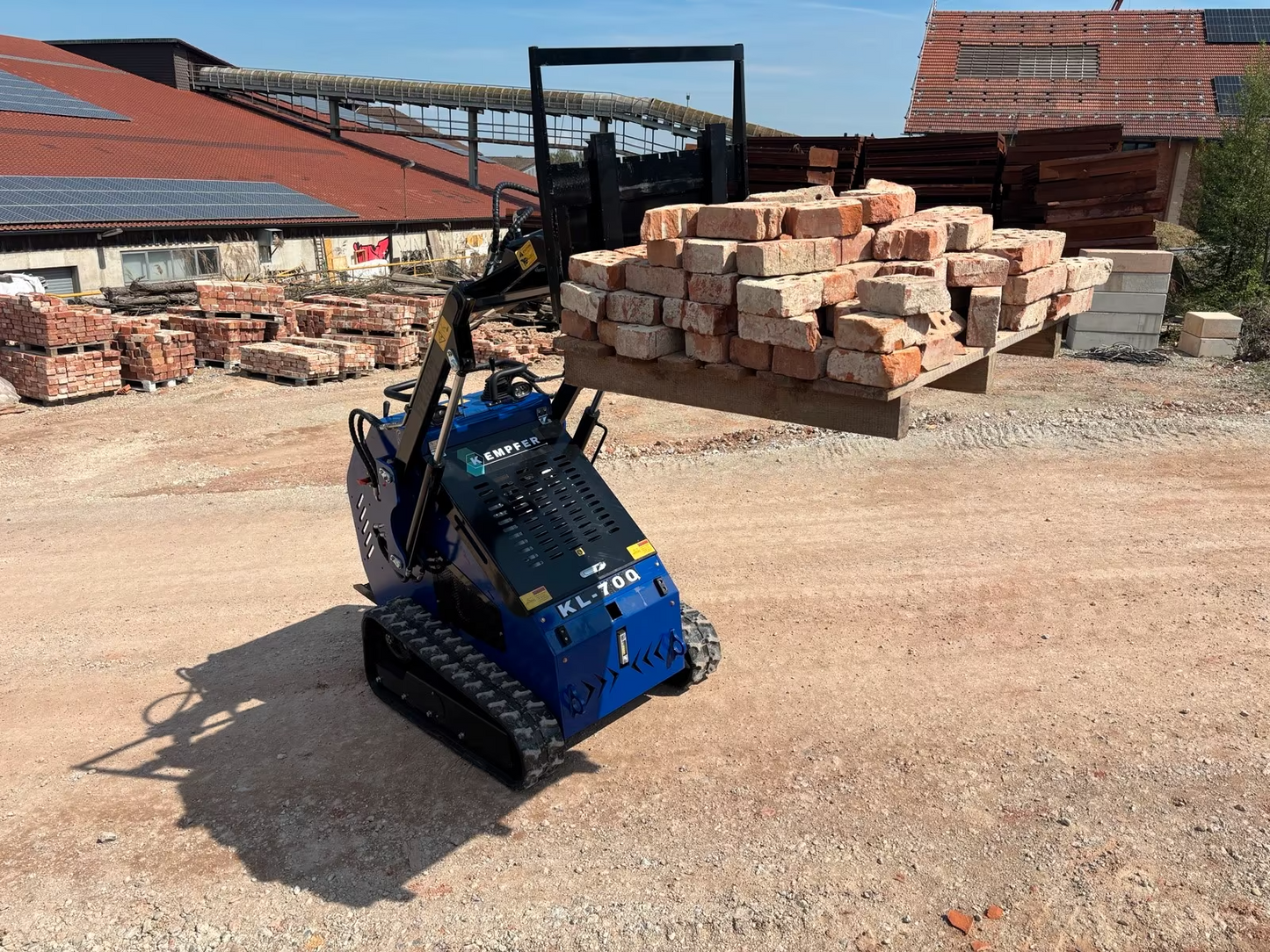 Kempfer KL-700 Kompaktlader Skid-Steer Multilader Raupenfahrwerk