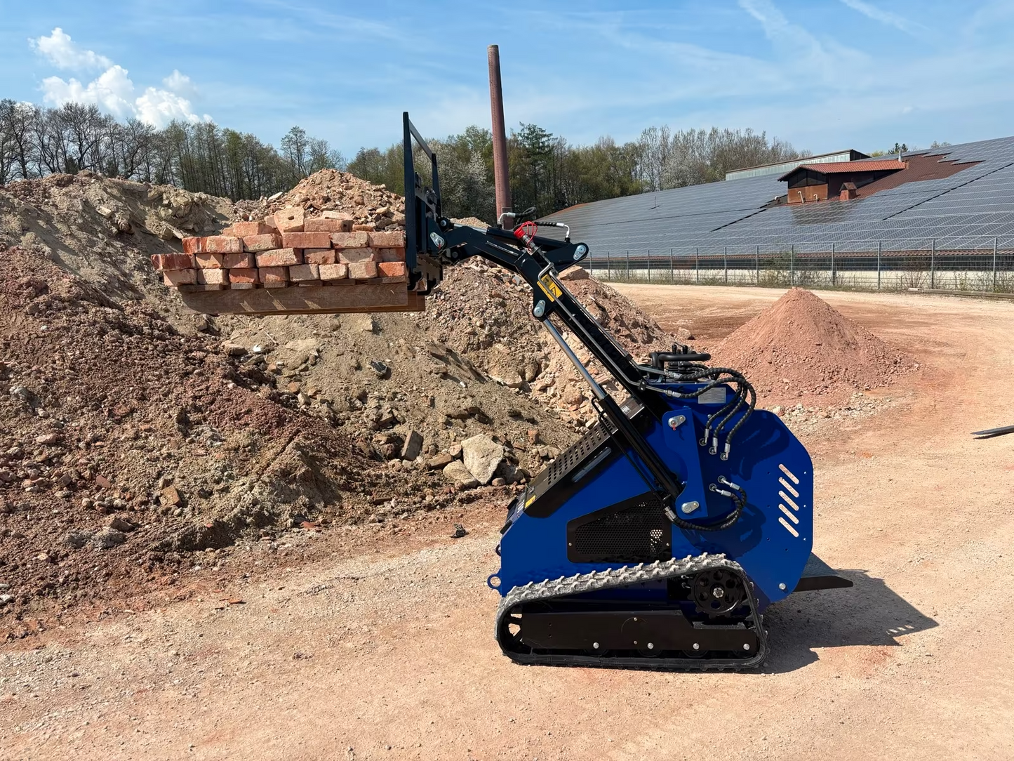 Kempfer KL-700 Kompaktlader Skid-Steer Multilader Raupenfahrwerk