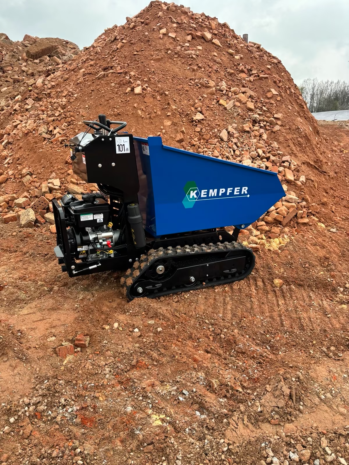 Kempfer KD-600 Raupendumper Dumper Benzin Kettendumper Hydrostat