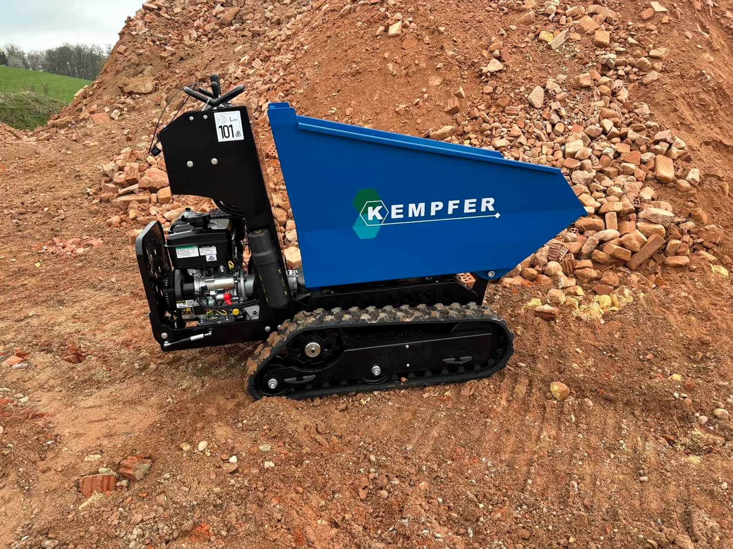 Kempfer KD-600 Raupendumper Dumper Benzin Kettendumper Hydrostat