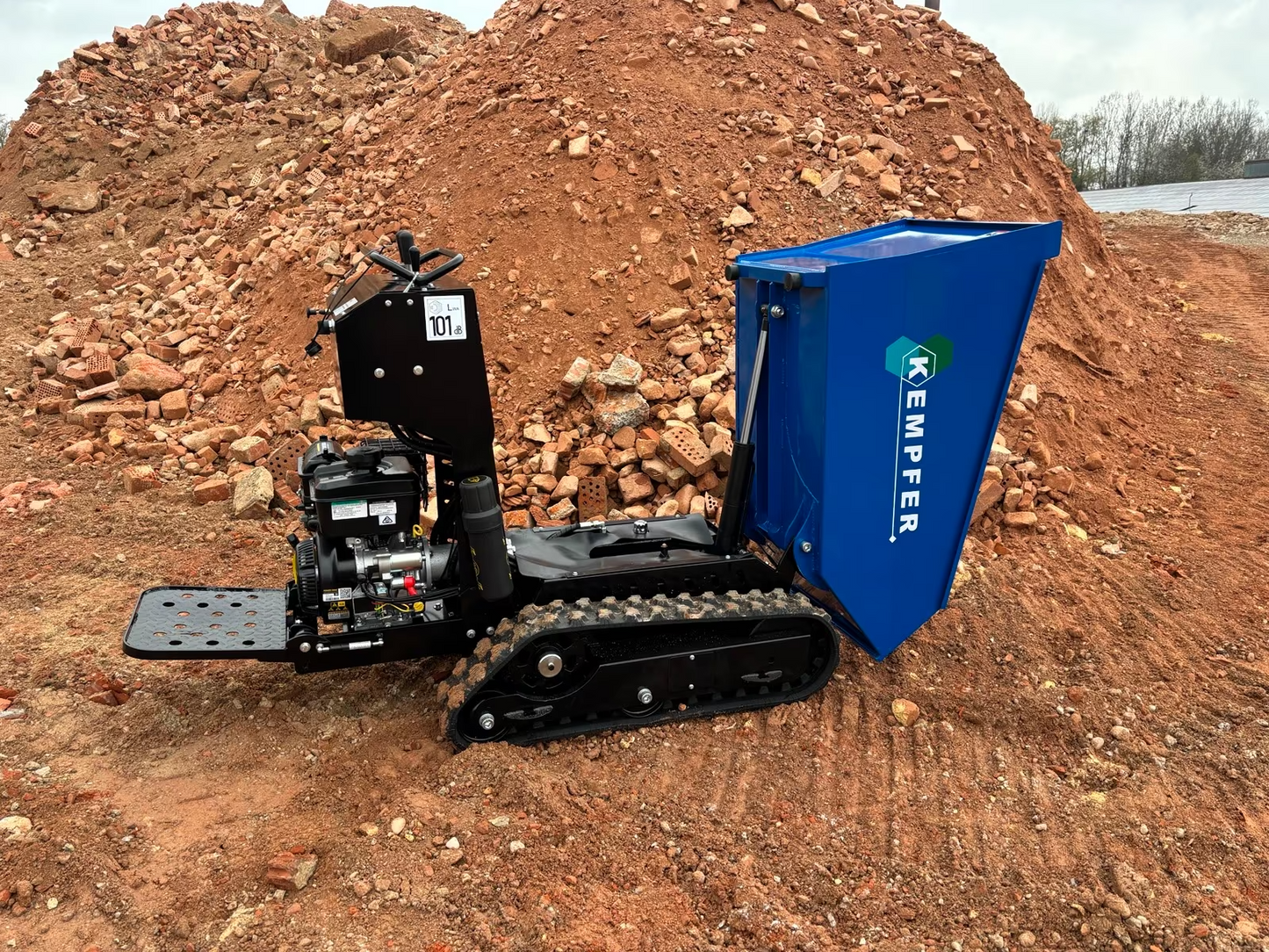 Kempfer KD-600 Raupendumper Dumper Benzin Kettendumper Hydrostat