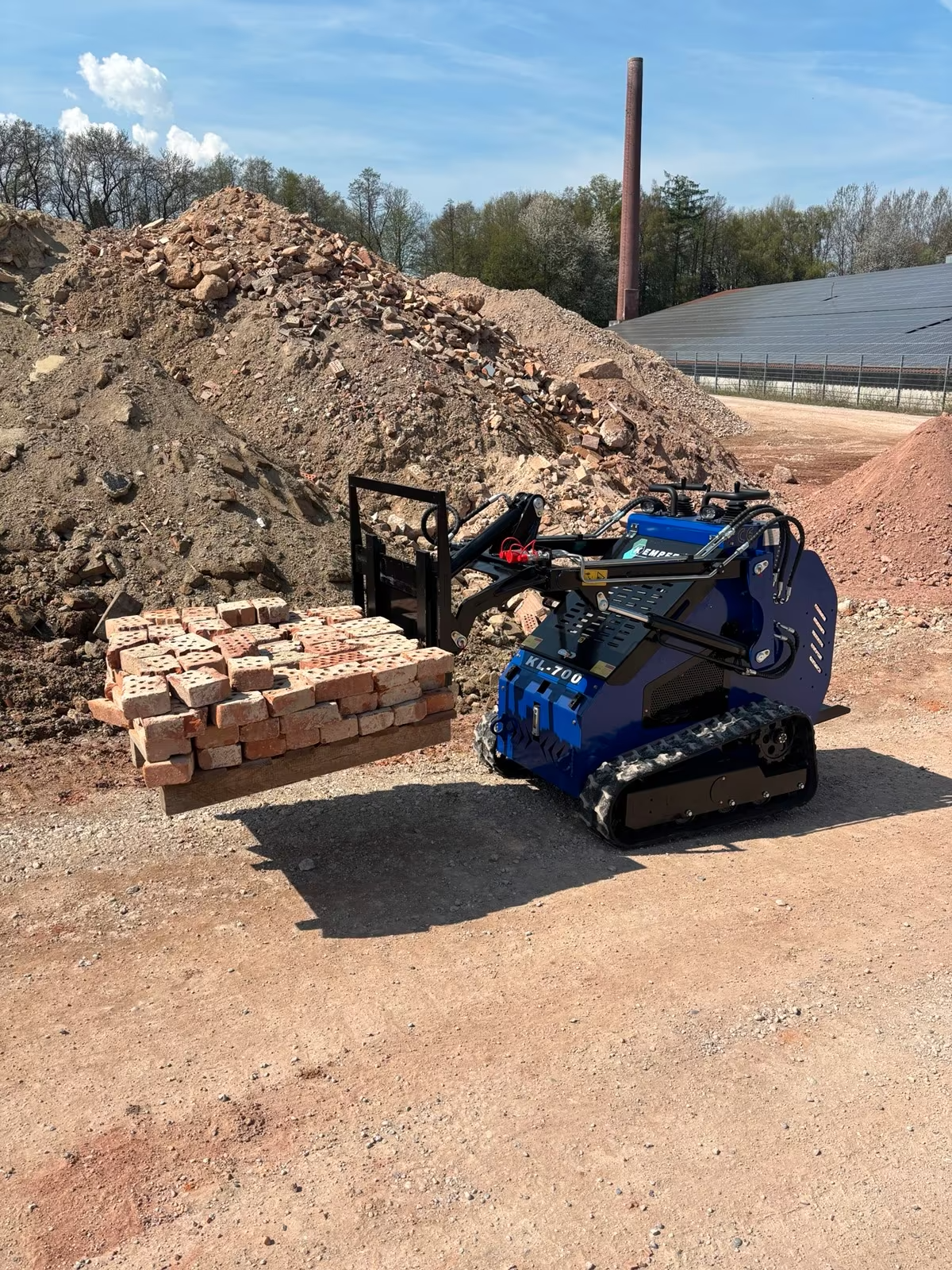 Kempfer KL-700 Kompaktlader Skid-Steer Multilader Raupenfahrwerk