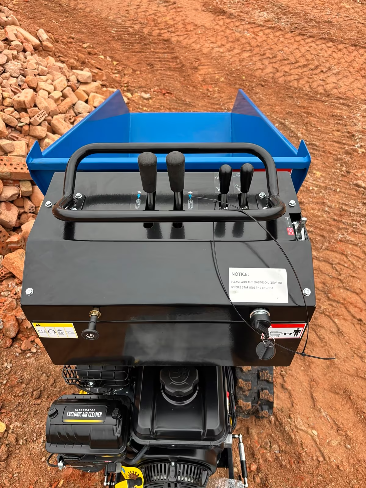 Kempfer KD-600S Raupendumper Selbstladeschaufel Kettendumper
