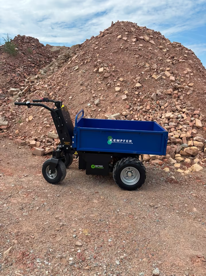 Kempfer MSK602 Elektrische Schubkarre Plattform Dumper Gärtnerei