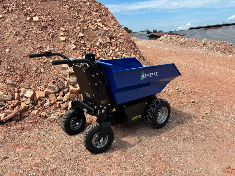 Kempfer MSK601 Elektrodumper 500 Kg Elektro Schubkarre Antrieb