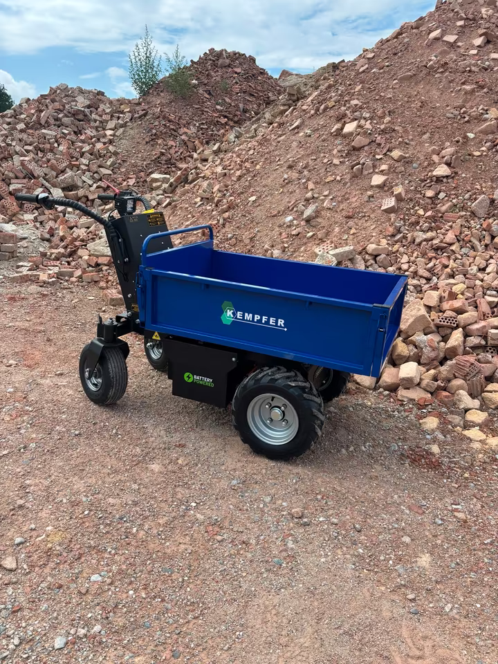 Kempfer MSK602 Elektrische Schubkarre Plattform Dumper Gärtnerei
