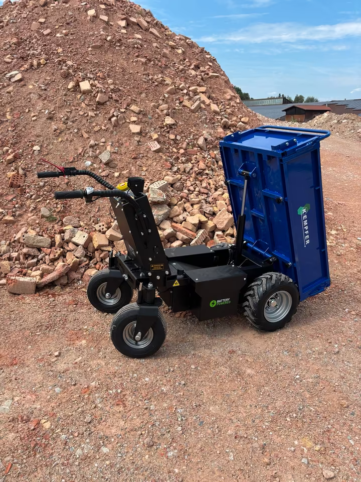 Kempfer MSK602 Elektrische Schubkarre Plattform Dumper Gärtnerei