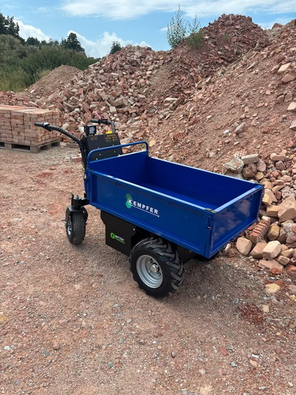 Kempfer MSK602 Elektrische Schubkarre Plattform Dumper Gärtnerei