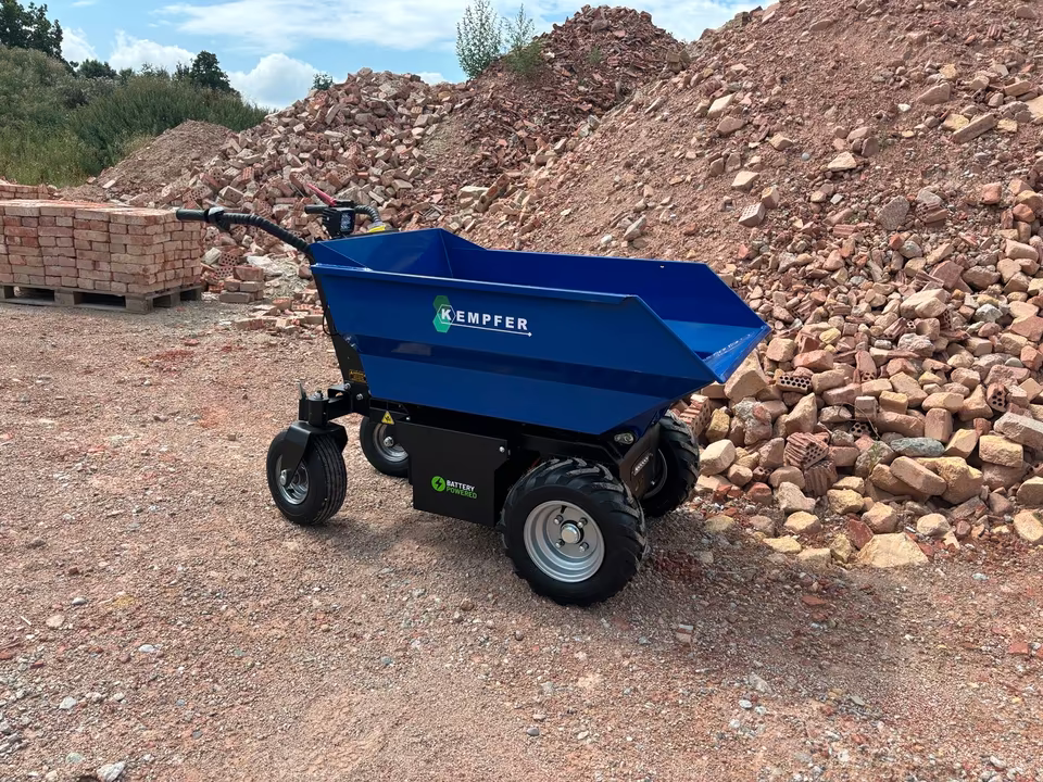 Kempfer MSK601 Elektrodumper 500 Kg Elektro Schubkarre Antrieb